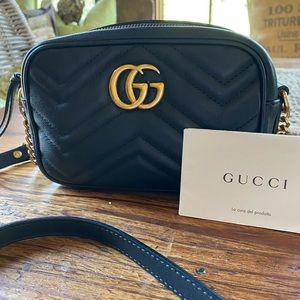 Gucci Mini Black Marmont Bag